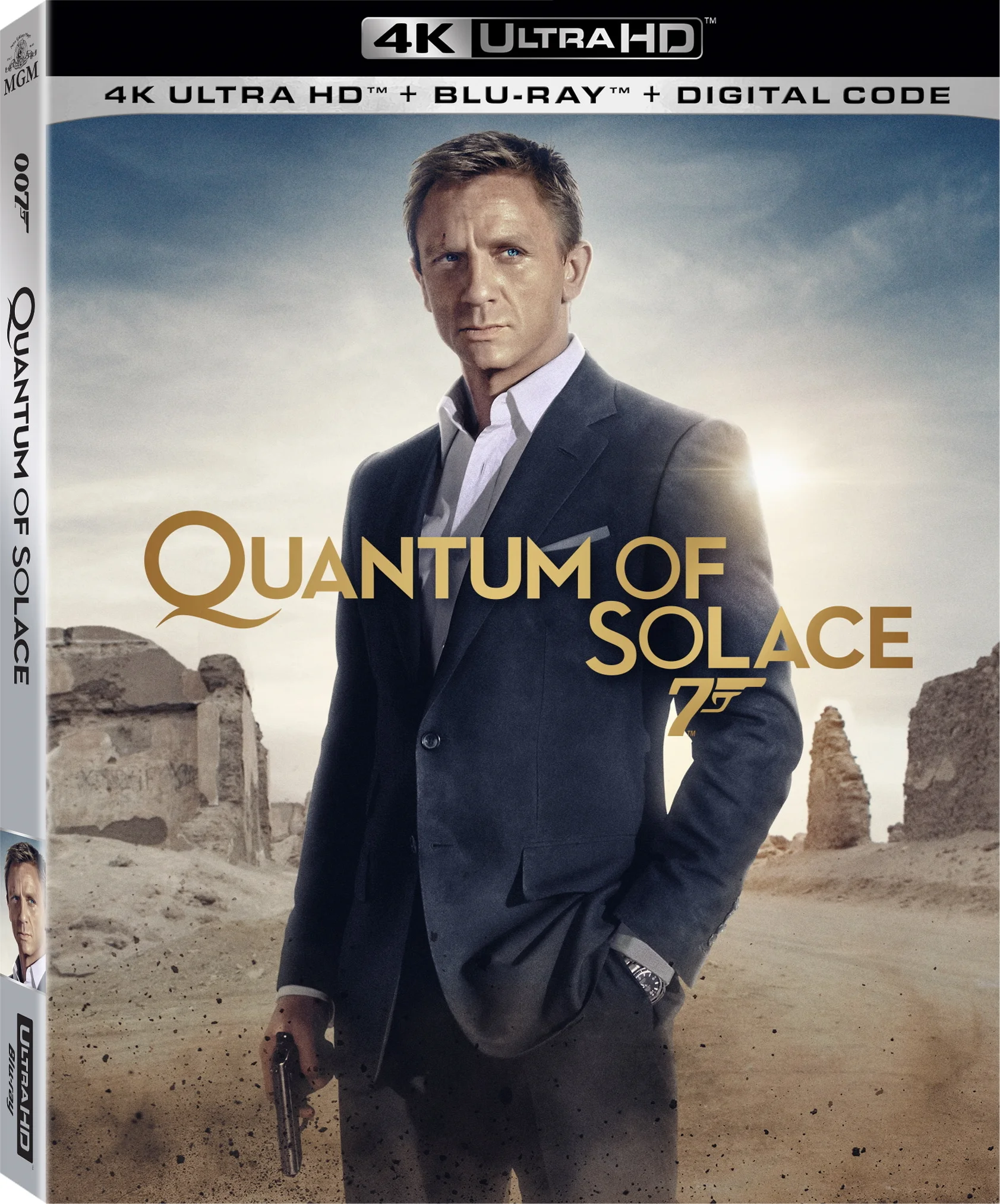 Quantum of Solace 4K 2008 poster