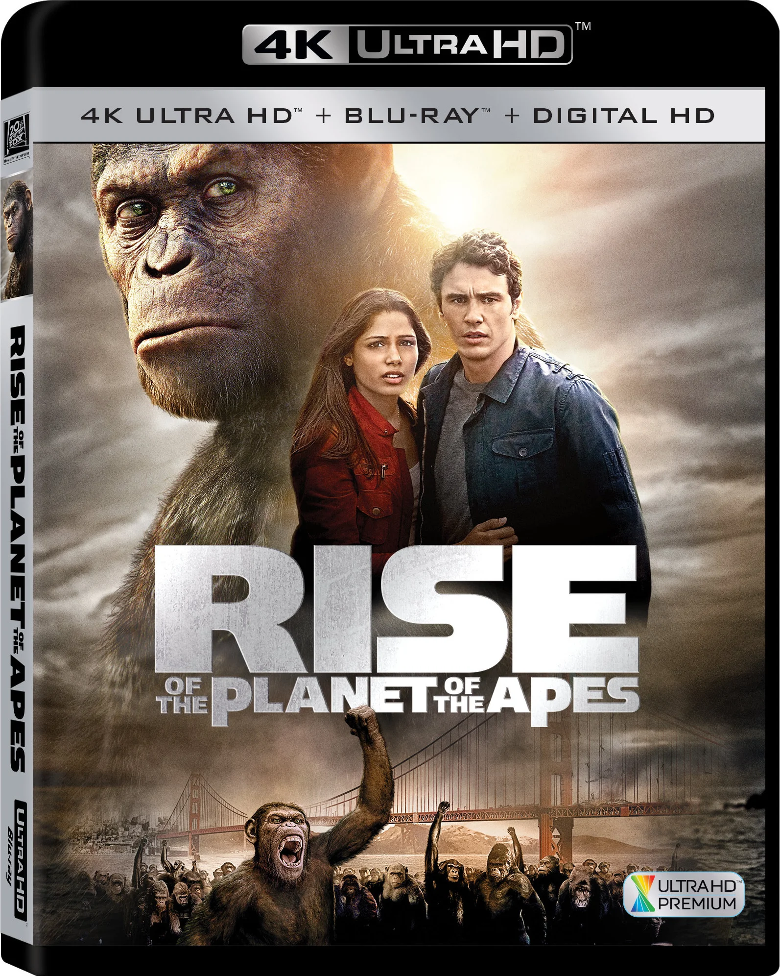 Rise of the Planet of the Apes 4K 2011 poster