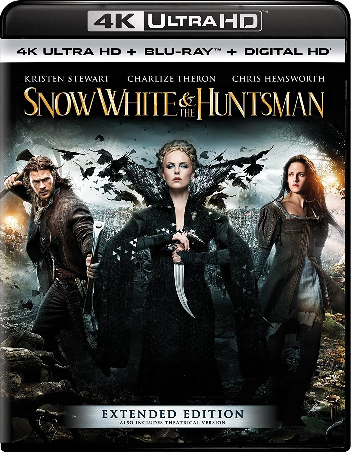 Snow White and the Huntsman 4K 2012 poster