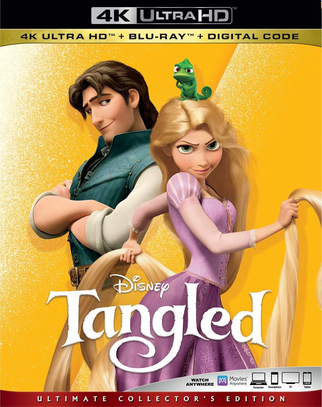 Tangled 4K 2010 poster