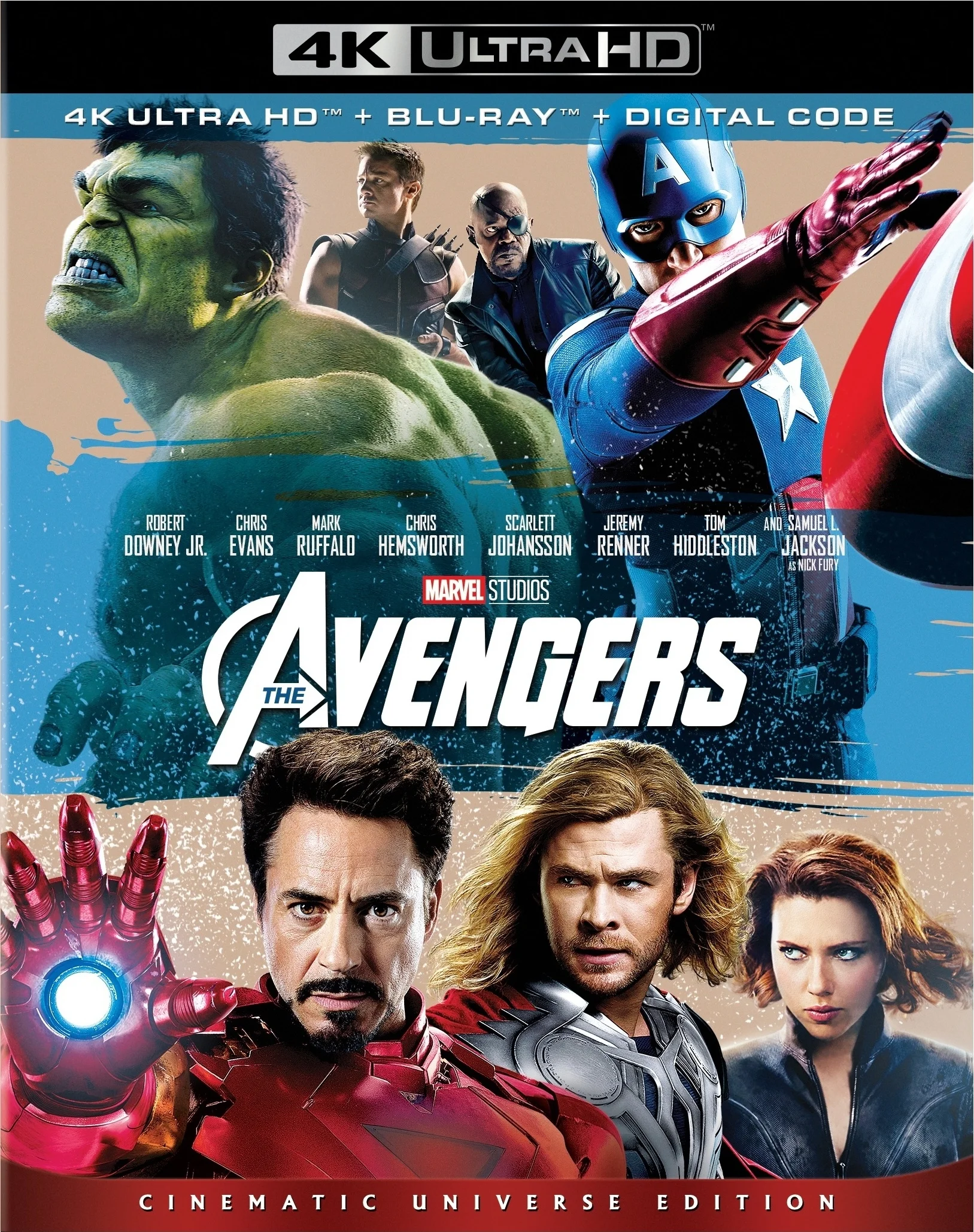 The Avengers 4K 2012 poster