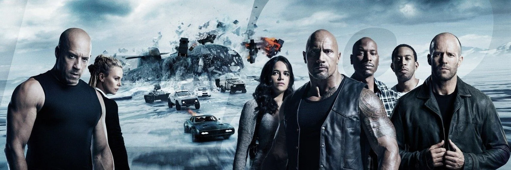 The Fate of the Furious 4K 2017 big poster