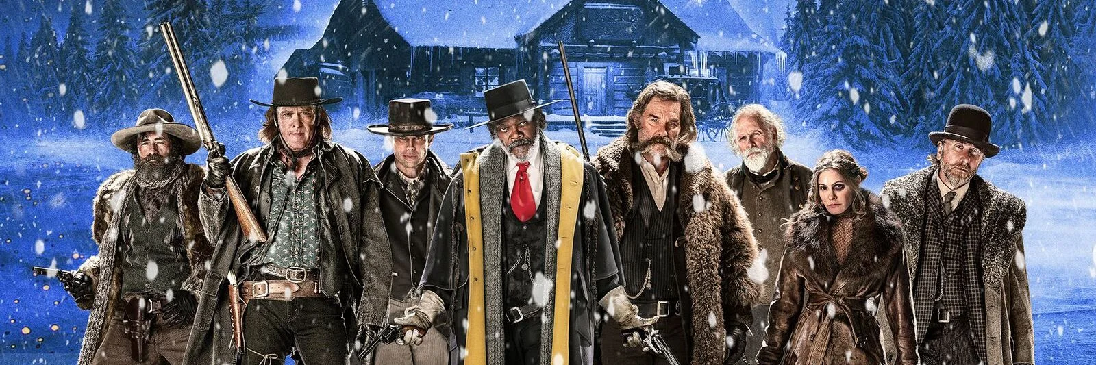 The Hateful Eight 4K 2015 big poster