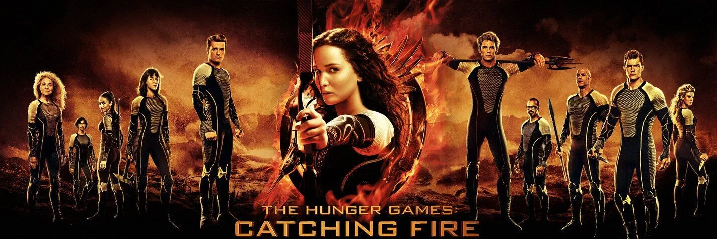 The Hunger Games: Catching Fire 4K 2013 big poster