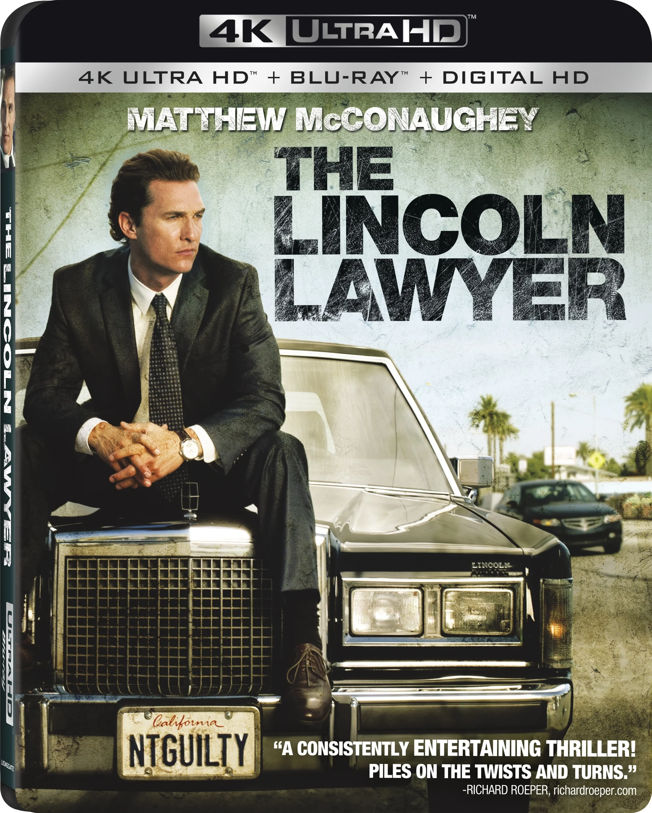 The Lincoln Lawyer 4K 2011 poster