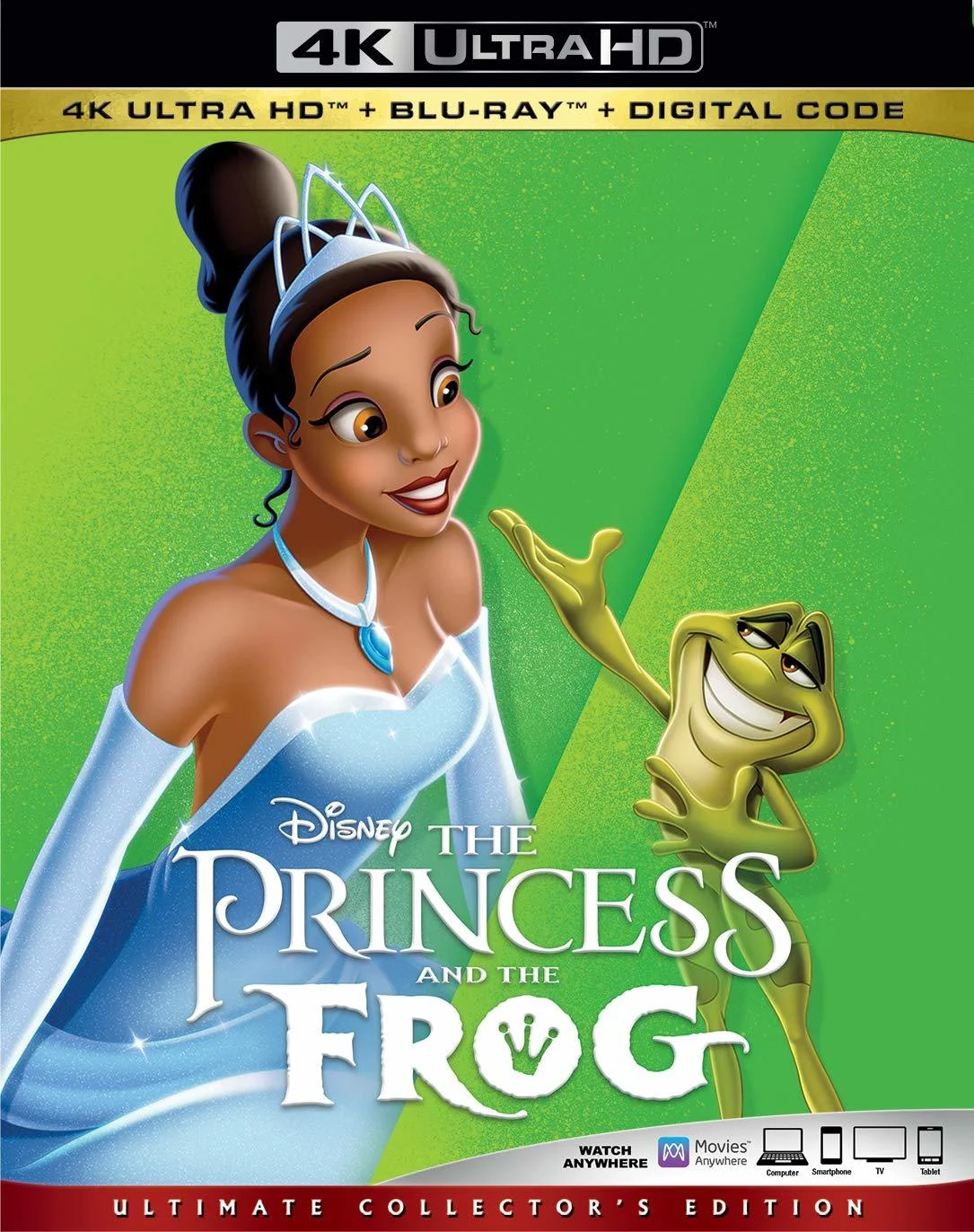 The Princess and the Frog 4K 2009 poster