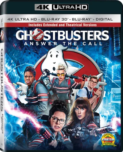 Ghostbusters 4K 2016 poster