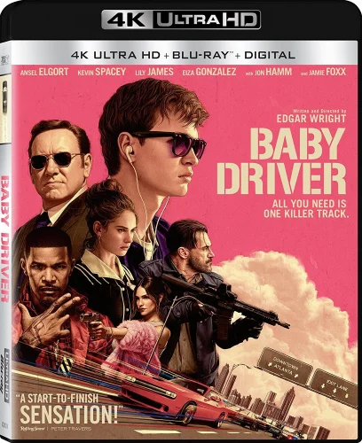 Baby Driver 4K 2017 poster