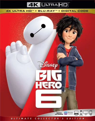 Big Hero 6 4K 2014 poster