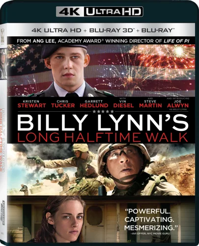 Billy Lynn's Long Halftime Walk 4K 2016 poster