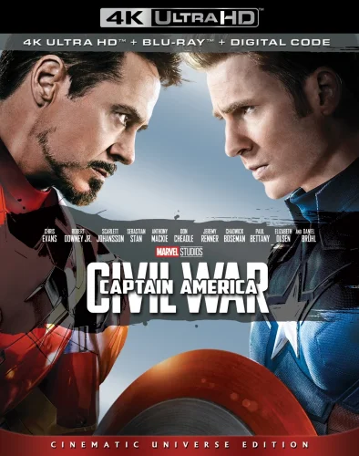 Captain America: Civil War 4K 2016 poster