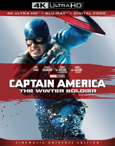 Captain America: The Winter Soldier 4K 2014 poster