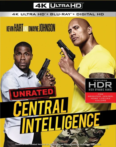 Central Intelligence 4K 2016 poster