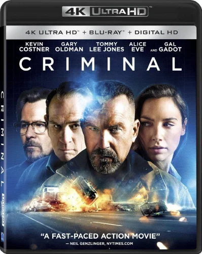 Criminal 4K 2016 poster