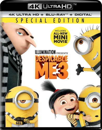 Despicable Me 3 4K 2017 poster