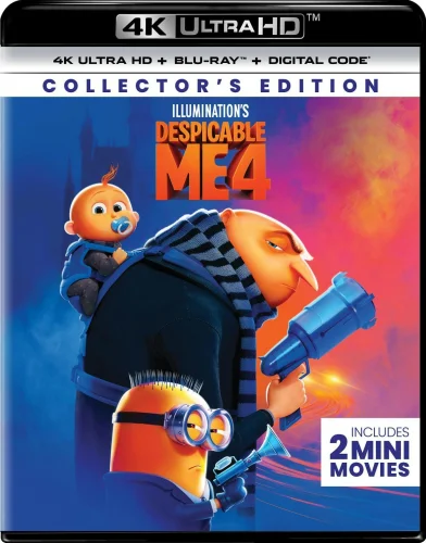 Despicable Me 4 4K 2024 poster