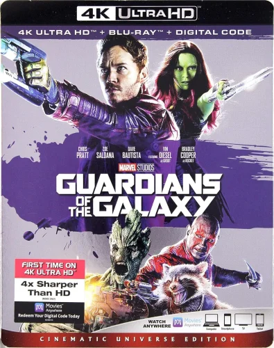 Guardians of the Galaxy 4K 2014 poster