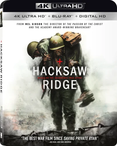 Hacksaw Ridge 4K 2016 poster