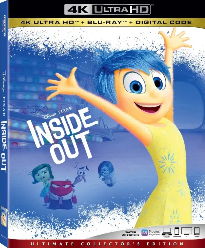 Inside Out 4K 2015 poster