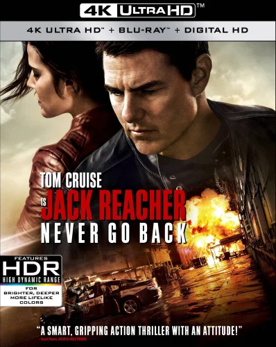 Jack Reacher: Never Go Back 4K 2016 poster