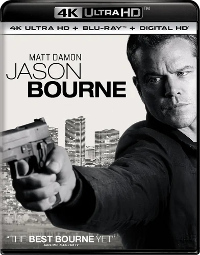 Jason Bourne 4K 2016 poster