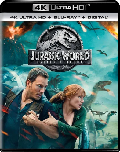 Jurassic World: Fallen Kingdom 4K 2018 poster