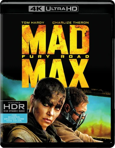 Mad Max: Fury Road 4K 2015 poster