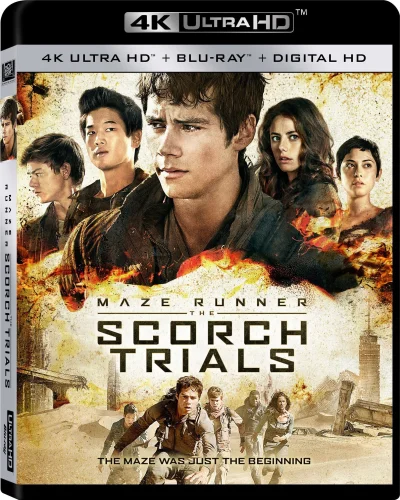 Maze Runner: The Scorch Trials 4K 2015 poster