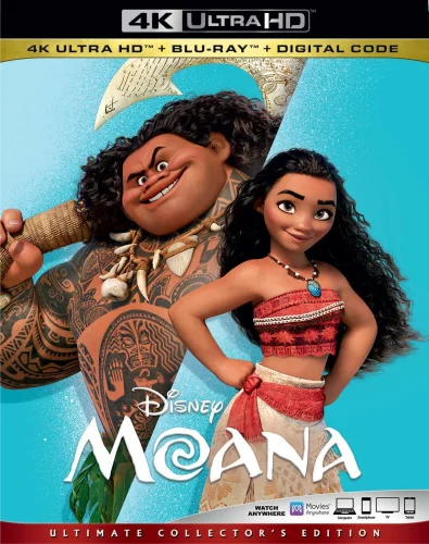 Moana 4K 2016 poster