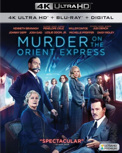 Murder on the Orient Express 4K 2017 poster