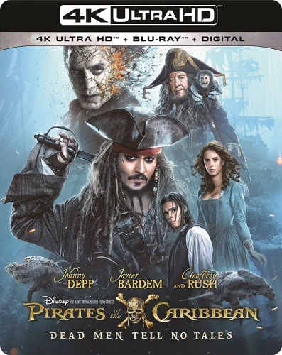 Pirates of the Caribbean: Dead Men Tell No Tales 4K 2017 poster