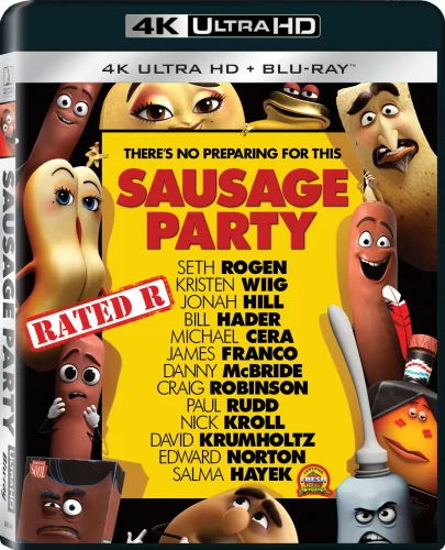 Sausage Party 4K 2016 poster