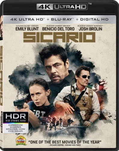 Sicario 4K 2015 poster