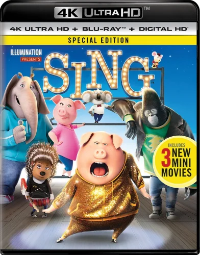 Sing 4K 2016 poster