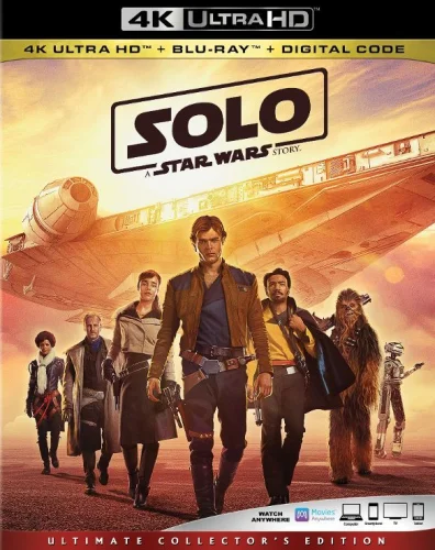 Solo: A Star Wars Story 4K 2018 poster