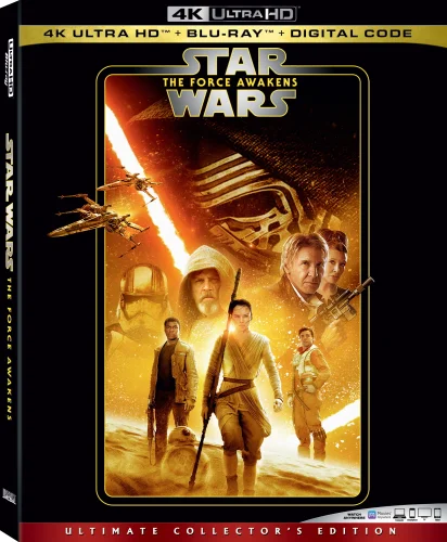 Star Wars: Episode VII - The Force Awakens 4K 2015 poster