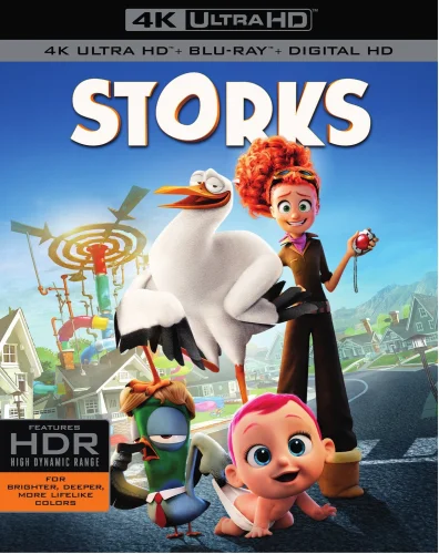 Storks 4K 2016 poster