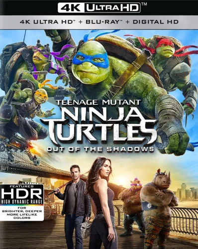 Teenage Mutant Ninja Turtles: Out of the Shadows 4K 2016 poster