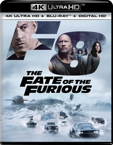 The Fate of the Furious 4K 2017 poster