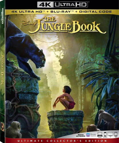 The Jungle Book 4K 2016 poster