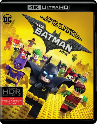 The Lego Batman Movie 4K 2017 poster