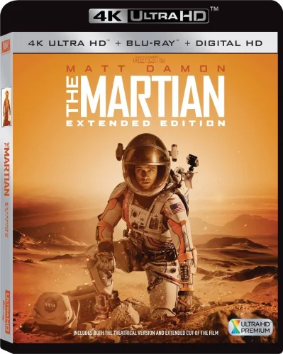 The Martian 4K 2015 poster