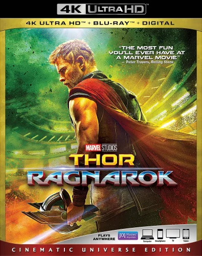 Thor: Ragnarok 4K 2017 poster