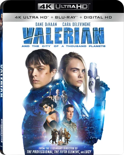 Valerian and the City of a Thousand Planets 4K 2017 poster