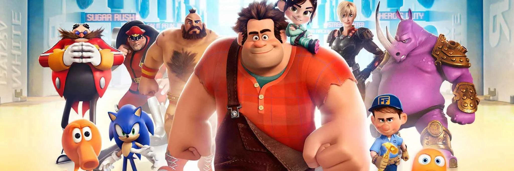 Wreck-It Ralph 4K 2012 big poster