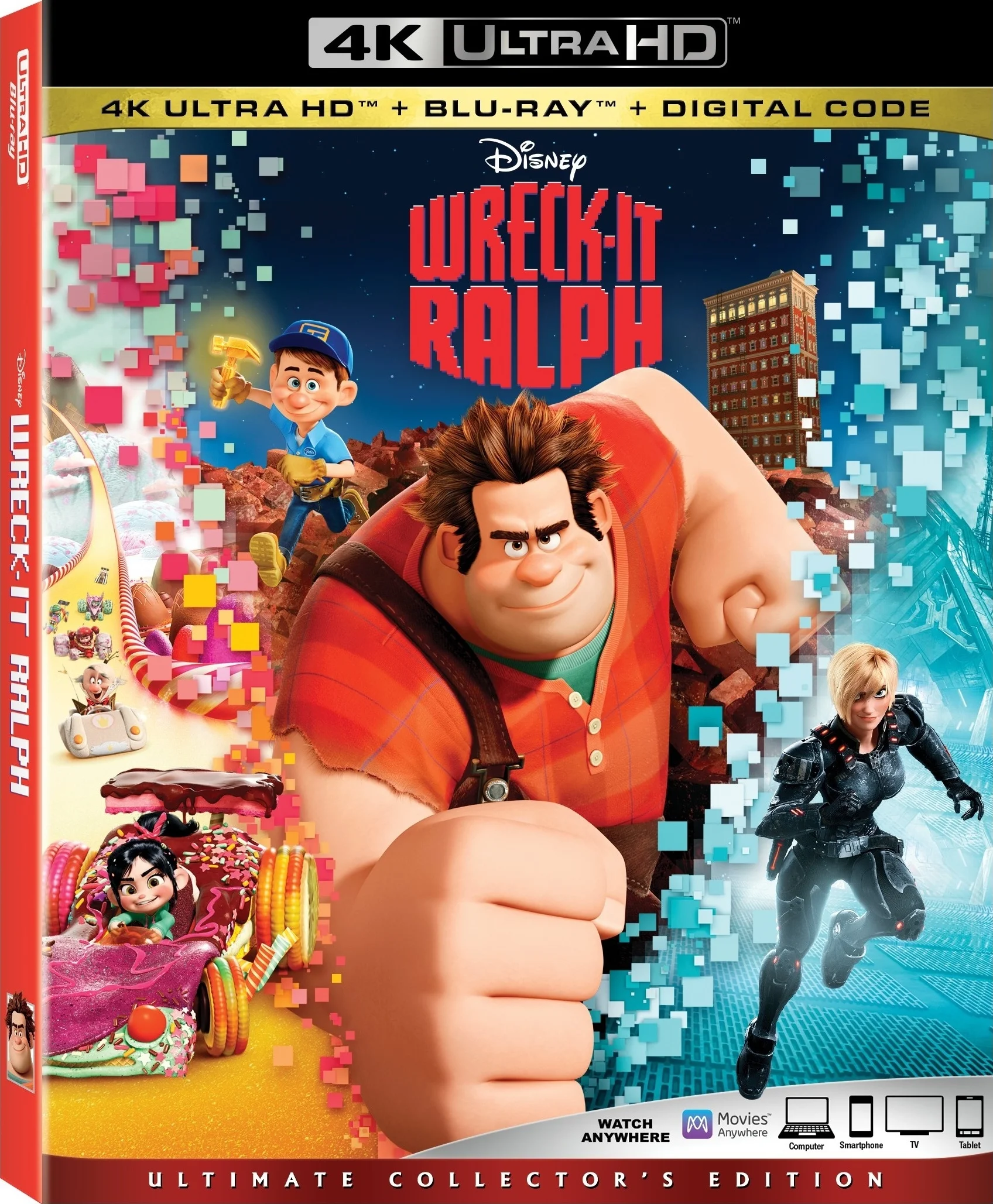 Wreck-It Ralph 4K 2012 poster