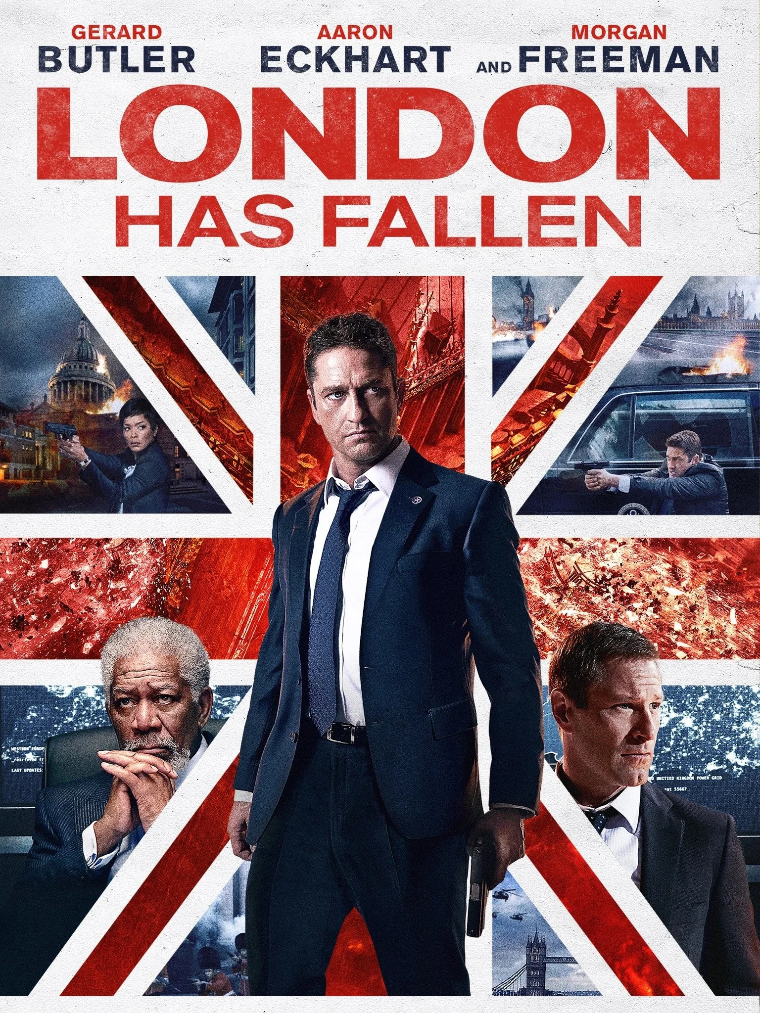 London Has Fallen 4K 2016 poster