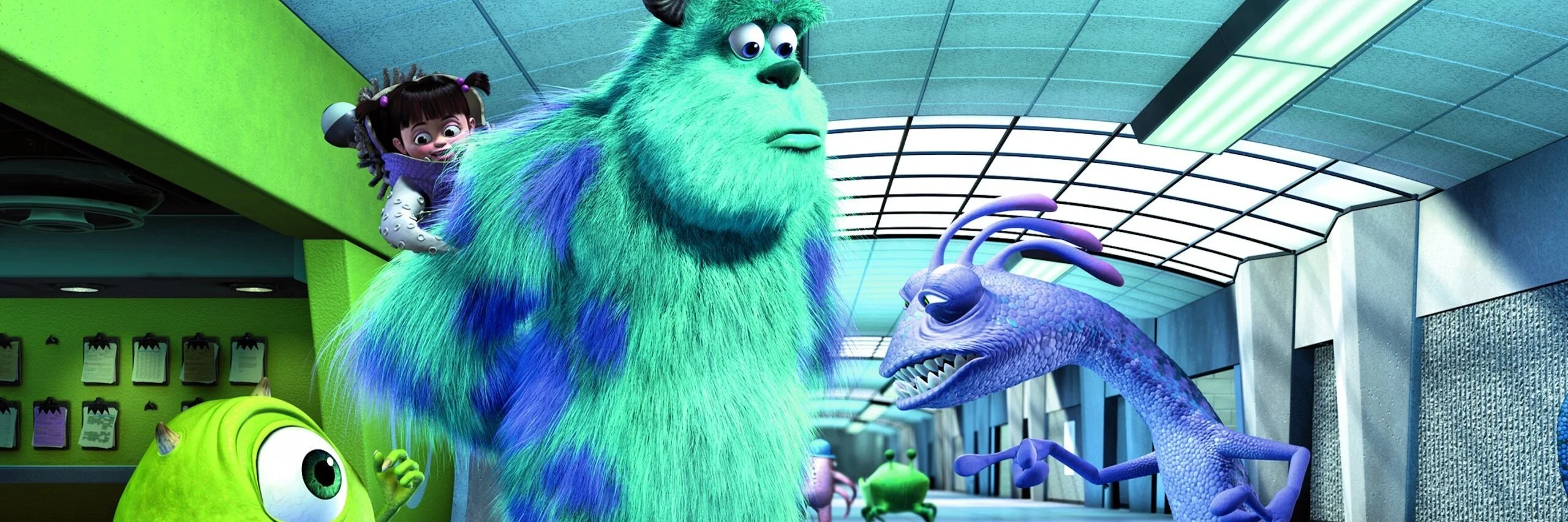 Monsters, Inc. 4K 2001 big poster