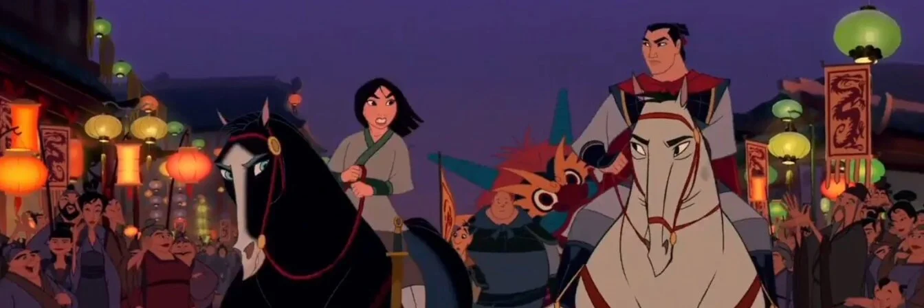 Mulan 4K 1998 big poster