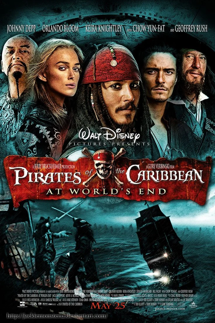 Pirates of the Caribbean: At World's End 4K 2007 poster